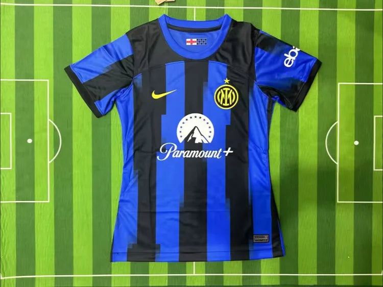 Maillots Femme Domicile Inter Milan 23/24 Bleu et Noir Plusieurs tailles disponibles