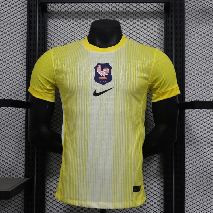 Maillots Homme Goalkeeper France 25/26 Jaune S-XXL