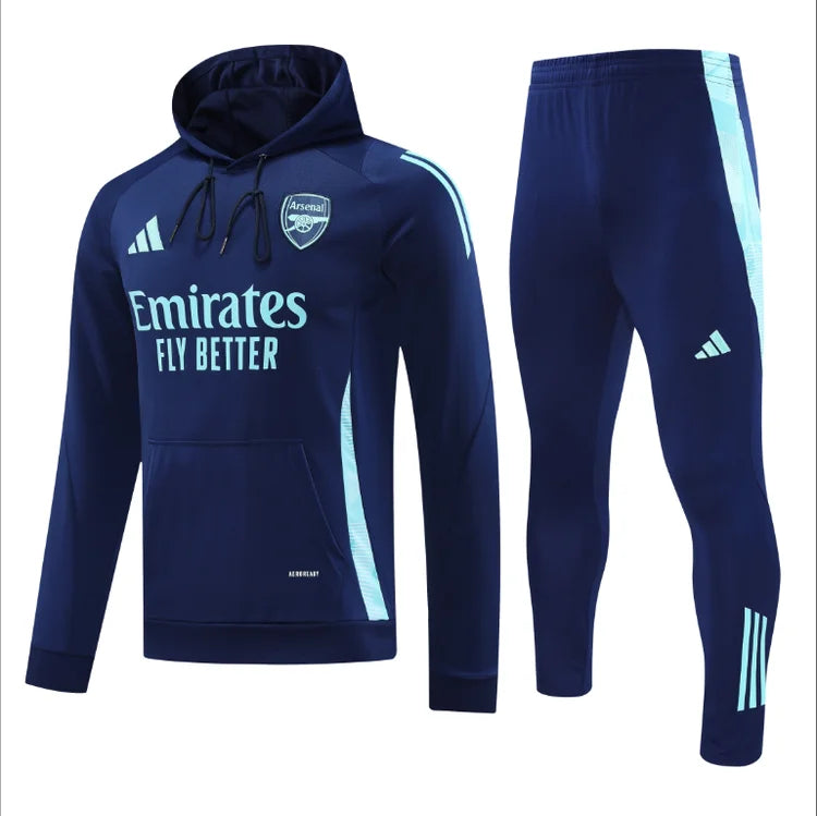 Survêtement Entraînement Arsenal 2024/2025 Bleu foncé S-XXL