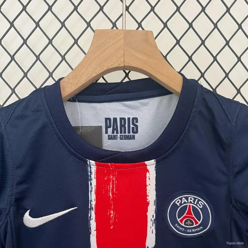 Ensemble Enfant Domicile PSG 24/25 Bleu