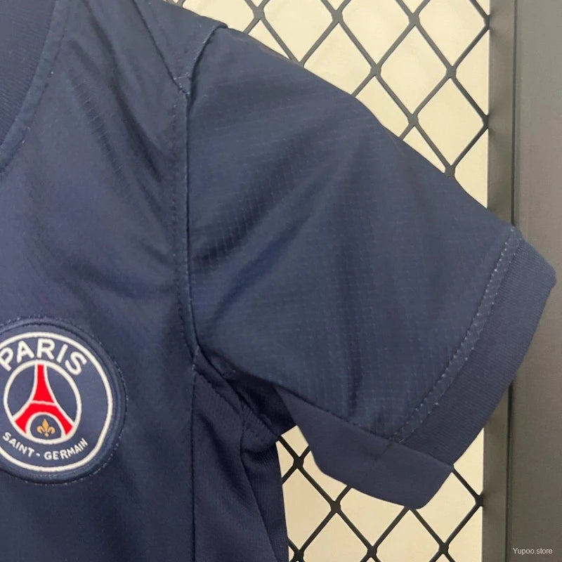 Ensemble Enfant Domicile PSG 24/25 Bleu