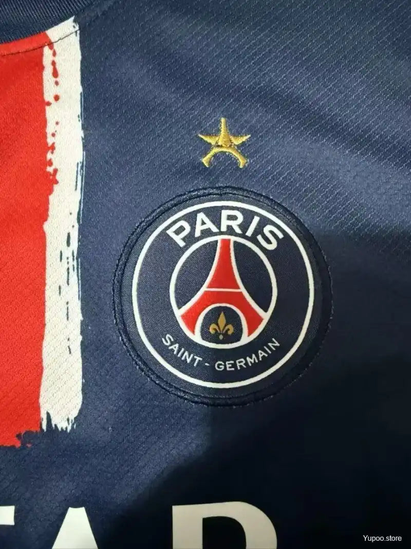 Ensemble Enfant Domicile PSG 24/25 Bleu