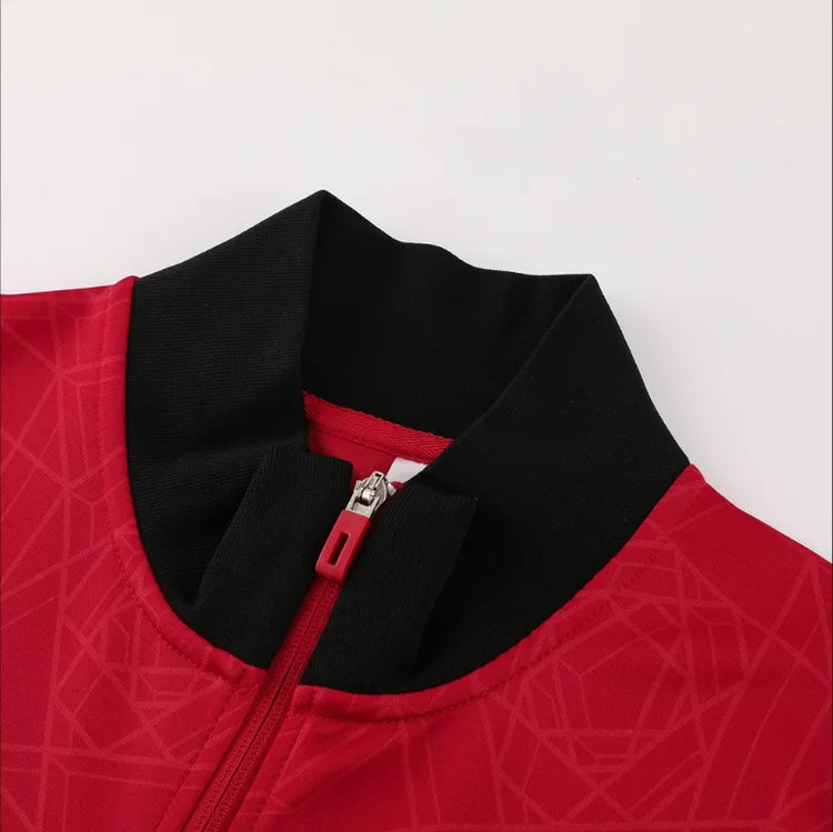 Ensemble Domicile Manchester United 23 Rouge