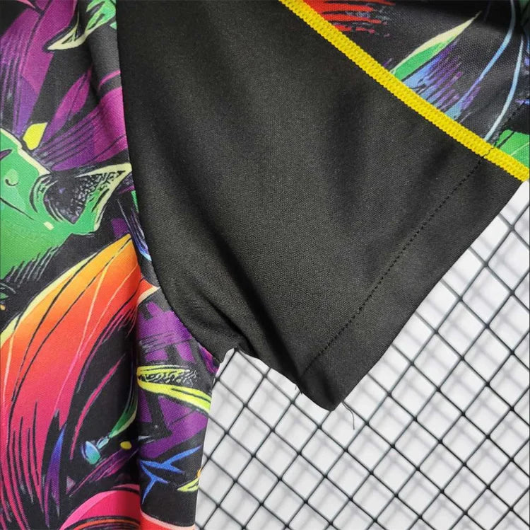Maillots Extérieur Brésil 2022/2023 Camo Noir Taille non précisée