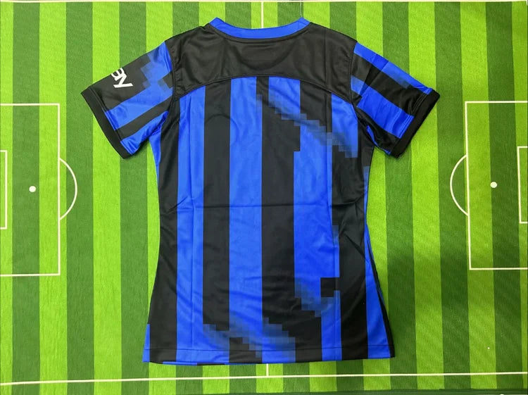 Maillots Femme Domicile Inter Milan 23/24 Bleu et Noir Plusieurs tailles disponibles