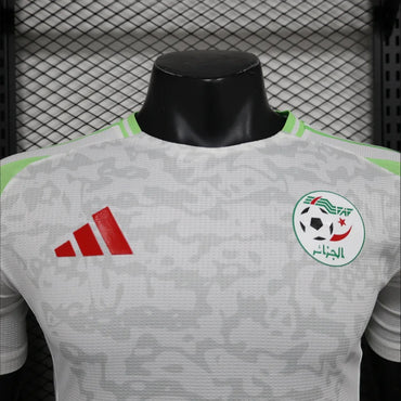 Maillots Homme Domicile Algérie 24/25 Gris S-XXL