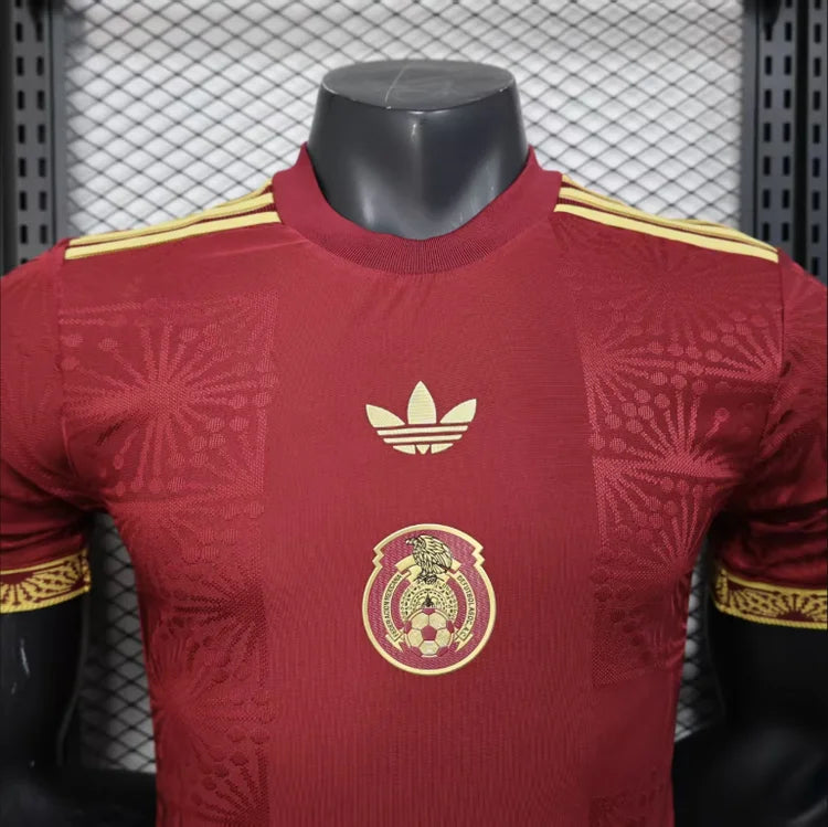 Maillots Homme Domicile Mexique 2025/2026 Rouge S-XXL