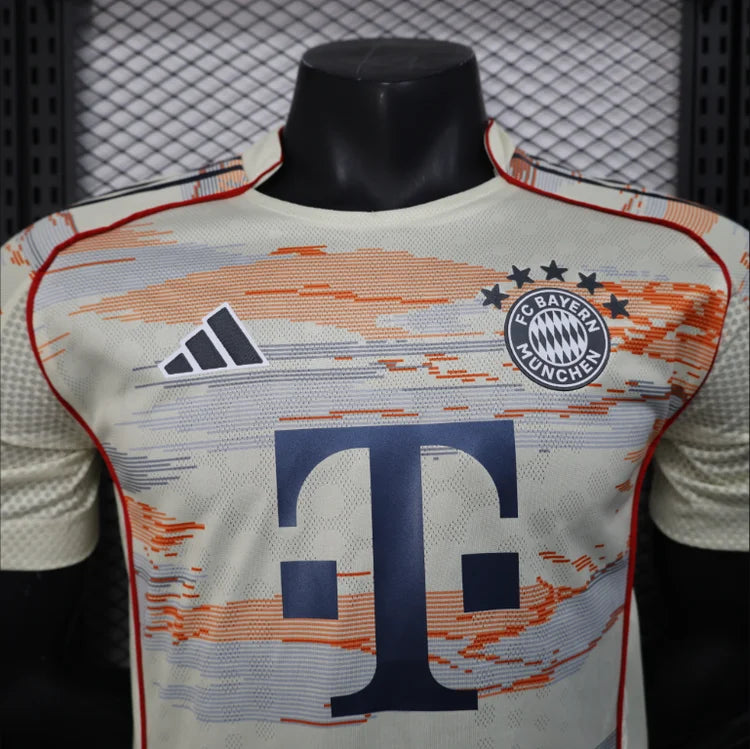 Maillots Homme Extérieur Bayern 2025/2026 Blanc S-XXL