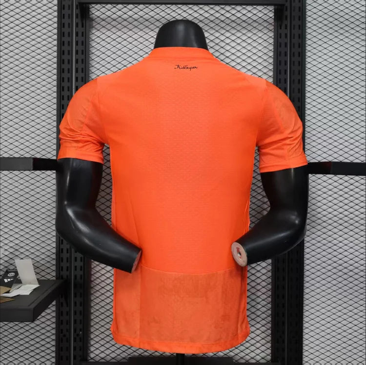 Maillots Homme Extérieur Manchester City 25/26 Orange S-XXL