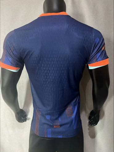 Maillots Homme Extérieur Pays-Bas 24/25 Bleu taille non précisée