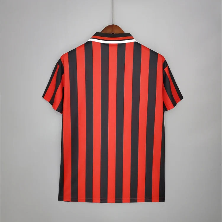 Maillots Retro Extérieur Manchester City 94/96 Rouge S-XXL