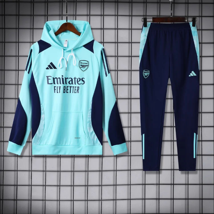 Survêtement Entraînement Arsenal 2024/2025 Bleu S-XXL