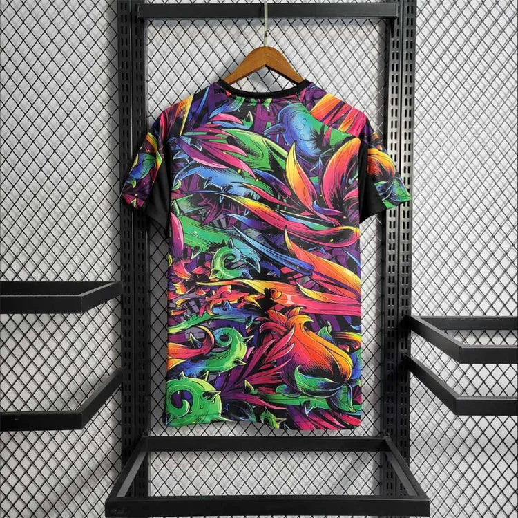 Maillots Extérieur Brésil 2022/2023 Camo Noir Taille non précisée