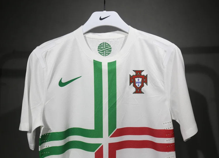 Maillots Homme Extérieur Portugal 2012 Blanc S-3XL