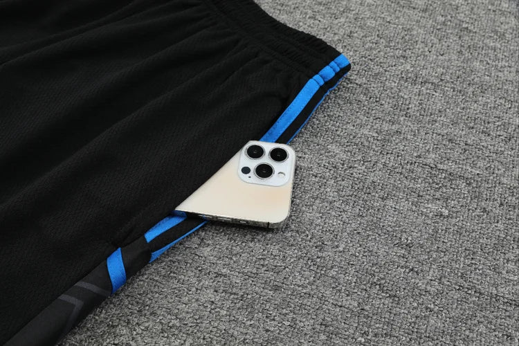 Survêtement Entraînement Manchester United 23/24 Noir S-XXL