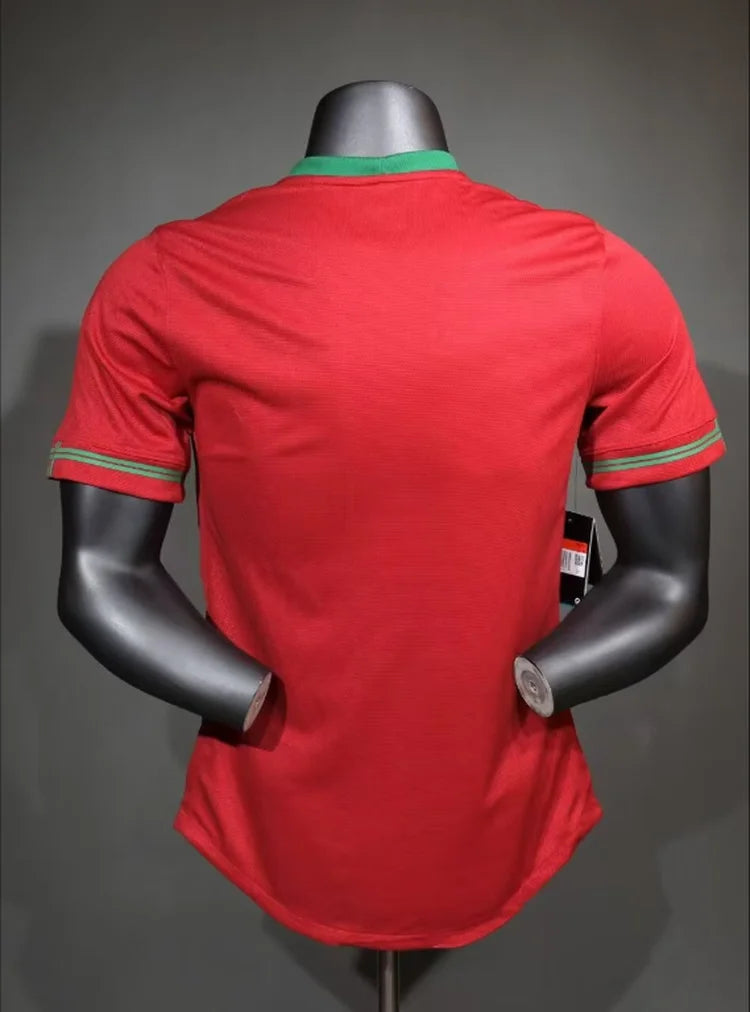Maillots Homme Domicile Portugal 2012 Rouge S-3XL