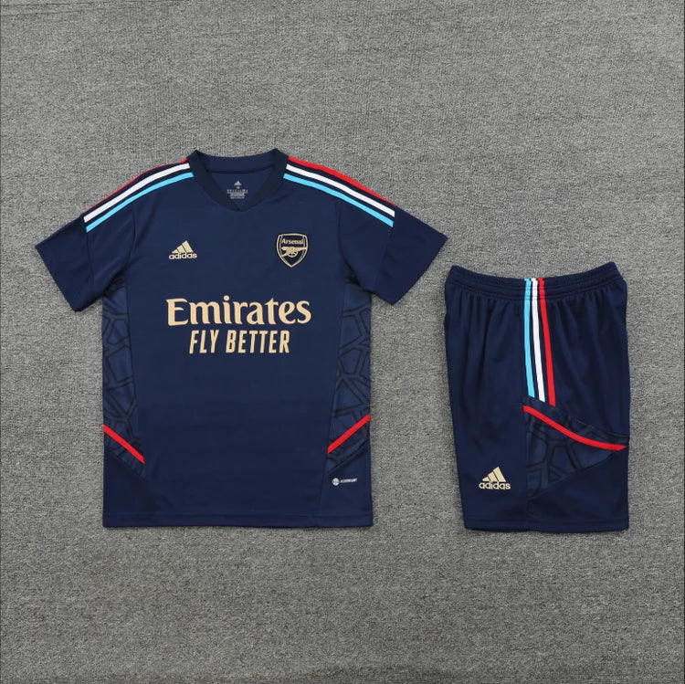 Maillots Homme Entraînement Arsenal 2023/2024 Bleu foncé S-XXL