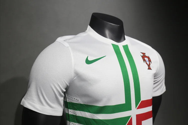 Maillots Homme Extérieur Portugal 2012 Blanc S-3XL