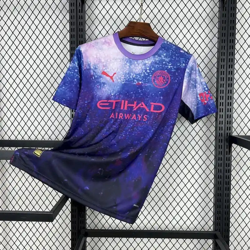 Maillot Manchester City FC 2025/2026 – Maillot Édition Spéciale Cosmique Homme
