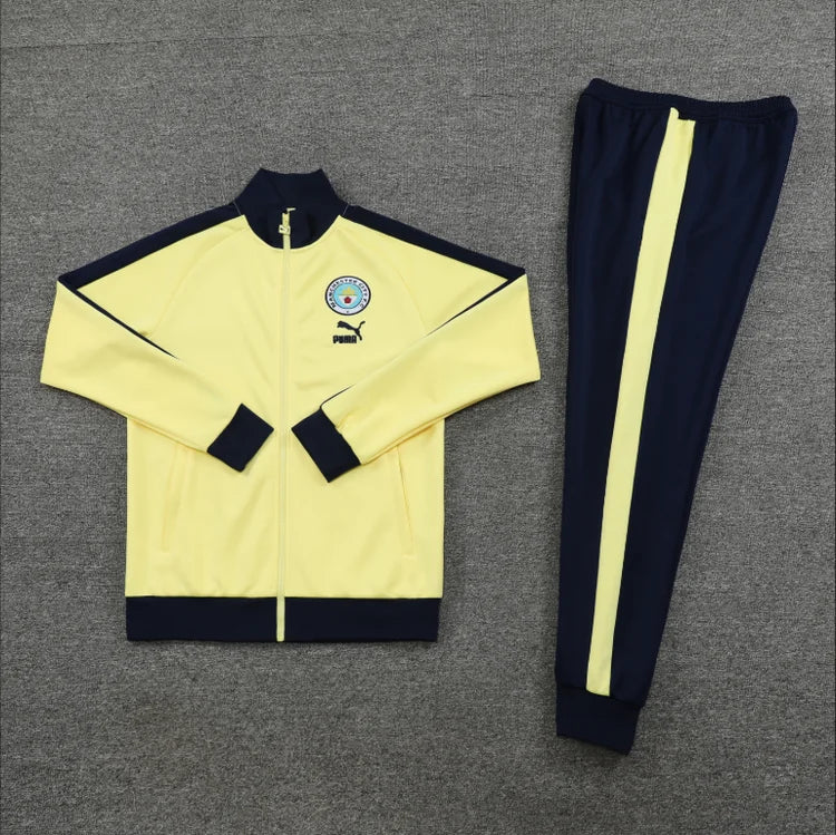 Ensemble Entraînement Manchester City 23 Season Jaune
