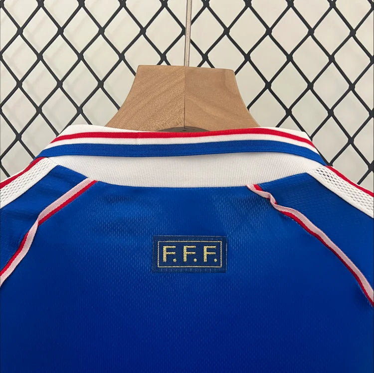 Maillots Enfant Domicile France 1998 Bleu