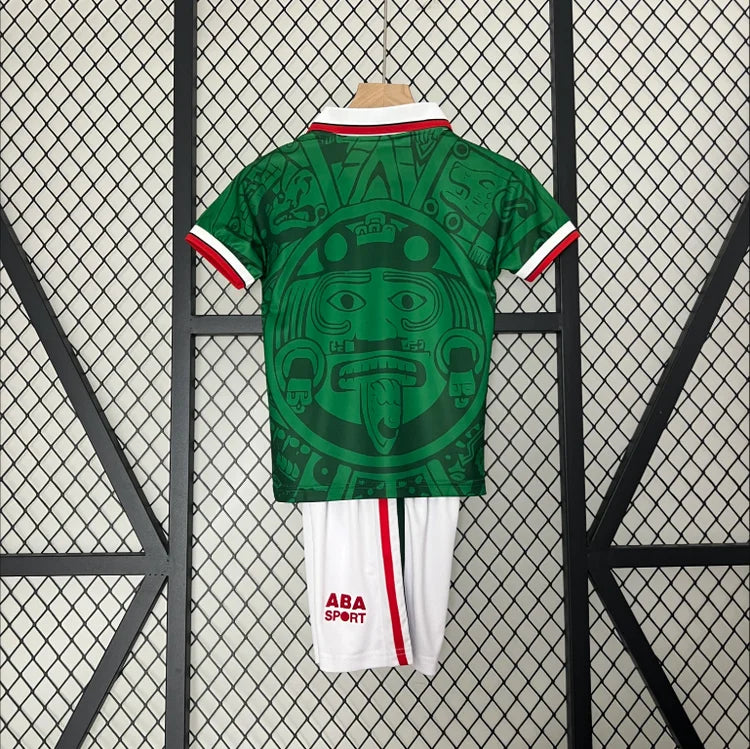 Maillots Enfant Domicile Mexique 1998 Vert