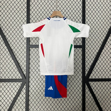 Maillots Enfant Extérieur Italie 2024/2025 Blanc 16-28