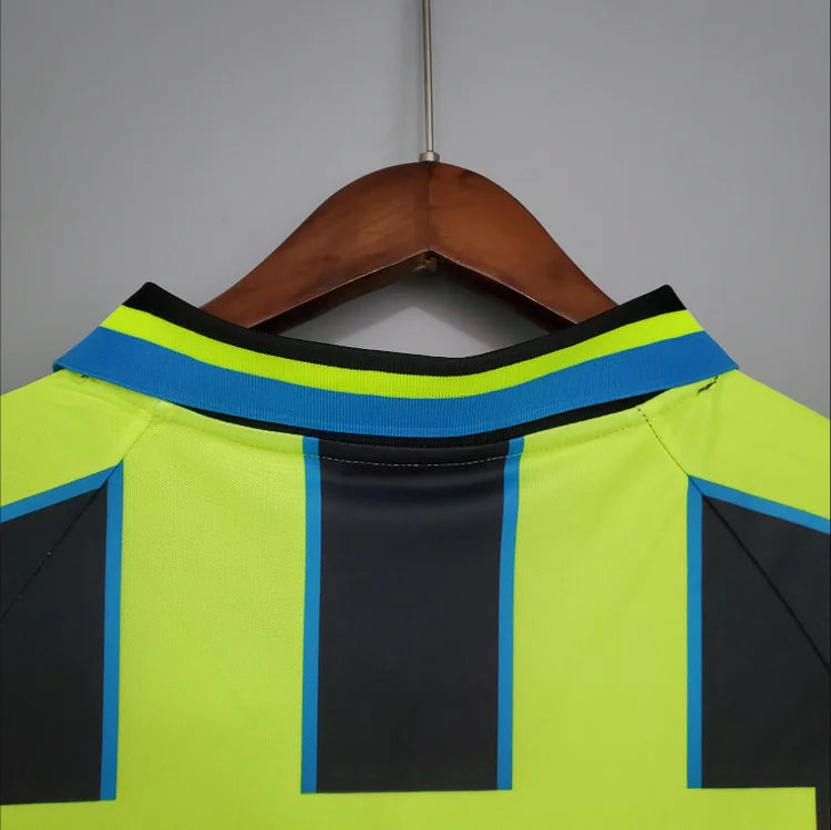 Maillots Extérieur Manchester City 1998/1999 Jaune S-XXL