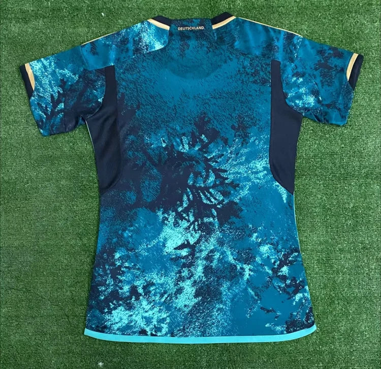 Maillots Femme Extérieur Allemagne 23/24 Bleu