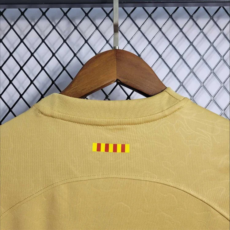 Maillots Femme Extérieur Barcelona 2022/2023 Jaune