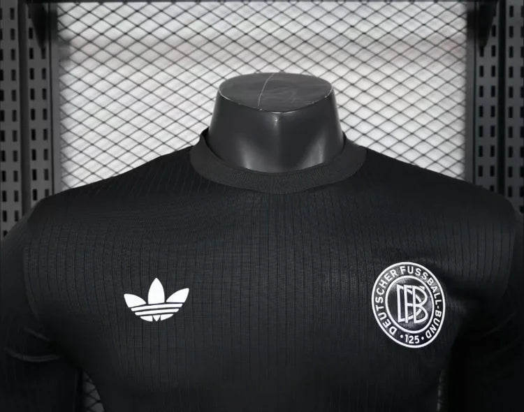 Maillots Homme Domicile Allemagne 25/26 Noir S-XXL