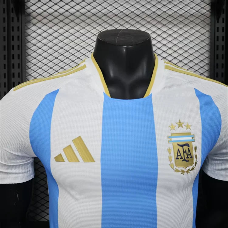 Maillots Homme Domicile Argentine 2025 Blanc S-XXL