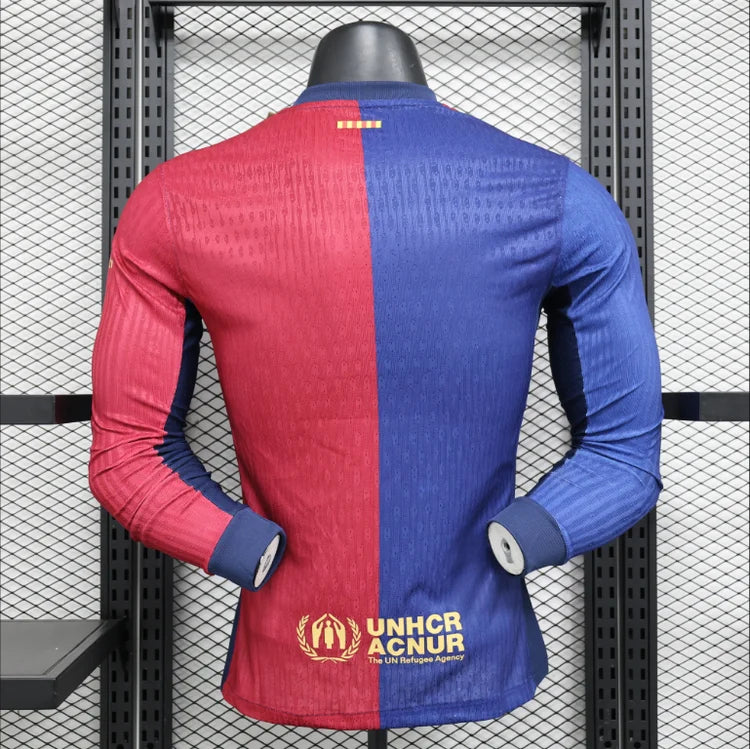 Maillots Homme Domicile Barcelona 2024/2025 Rouge et Bleu S-XXL
