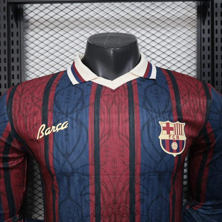 Maillots Homme Domicile Barcelone 25/26 Rouge et Bleu S-XXL
