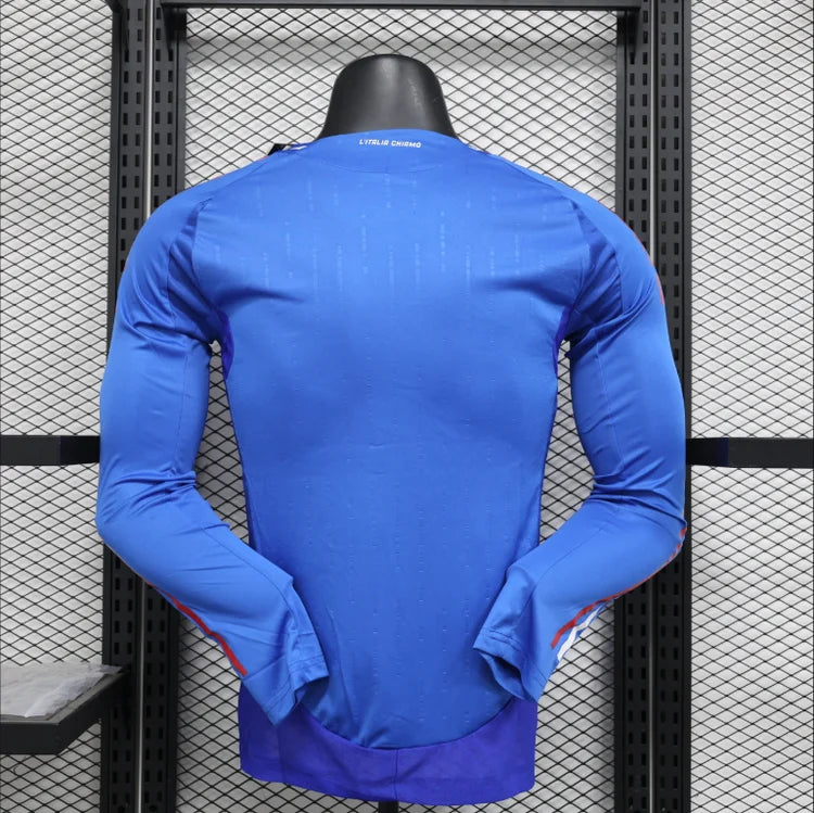 Maillots Homme Domicile Italie 2024/2025 Bleu S-XXL