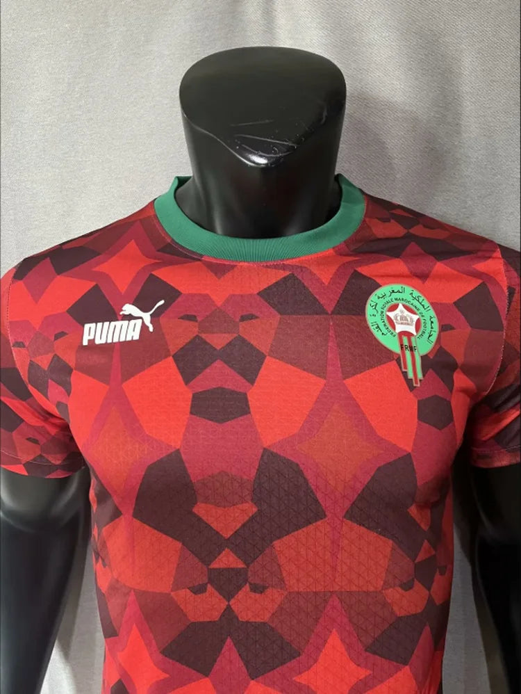 Maillots Homme Domicile Maroc 23/24 Rouge