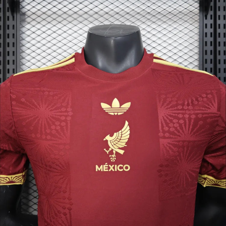 Maillots Homme Domicile Mexique 2025/2026 Rouge S-XXL