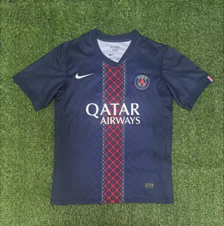 Maillots Homme Domicile PSG 2025/2026 Bleu foncé S-XXL