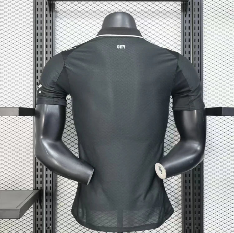 Maillots Homme Extérieur Manchester City 25/26 Noir S-XXL