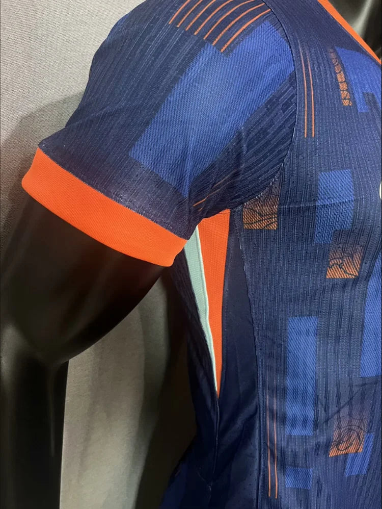 Maillots Homme Extérieur Pays-Bas 24/25 Bleu taille non précisée