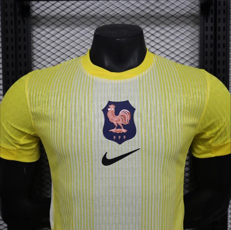 Maillots Homme Goalkeeper France 25/26 Jaune S-XXL