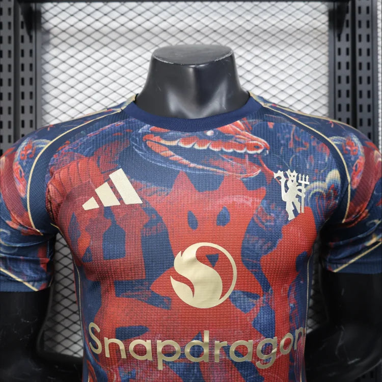 Maillots Homme Special Edition Manchester United 2025/2026 Bleu S-XXL