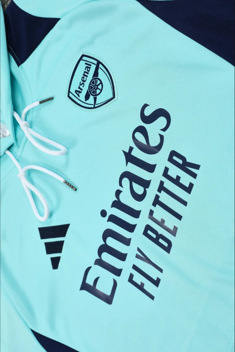 Survêtement Entraînement Arsenal 2024/2025 Bleu S-XXL