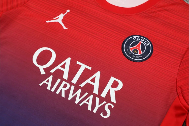 Survêtement Entraînement PSG 2024/2025 Rouge et Bleu S-XXL