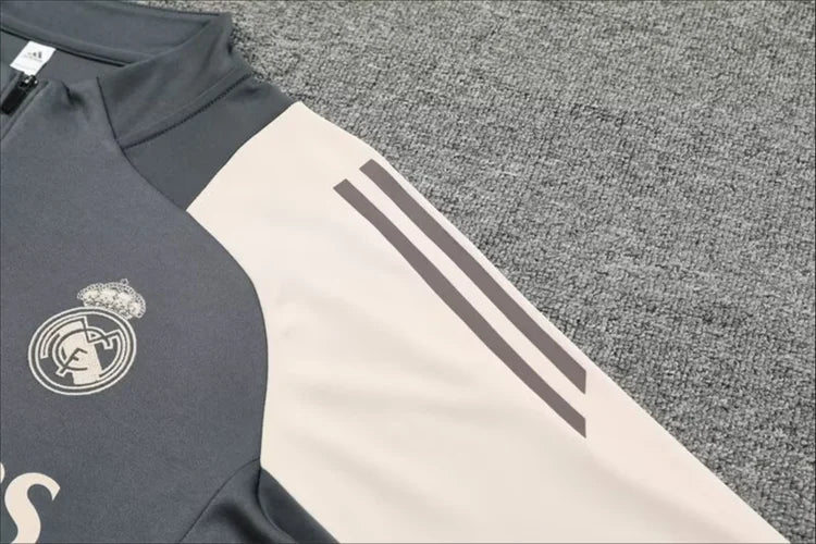 Survêtement Entraînement Real Madrid 24/25 Gris foncé S-XXL