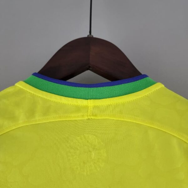 Maillot Femme Brésil 2022/2023 Domicile-Edition spéciale-Maillot Femme manche courtes-Jaune (Copie)