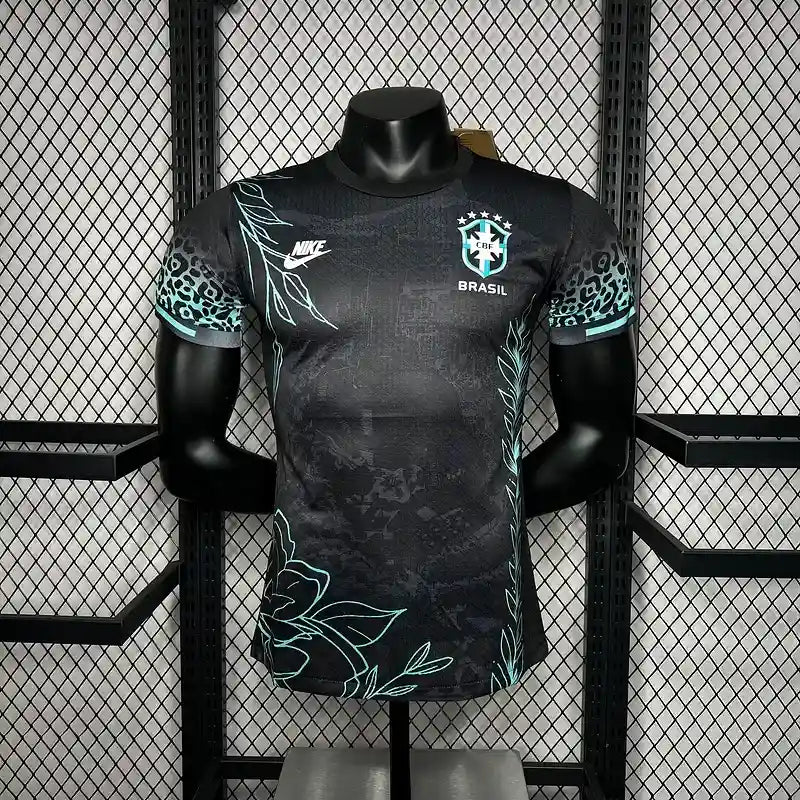 Maillot Brésil 2024/2025 Edition Spéciale Vert- Manche Courtes
