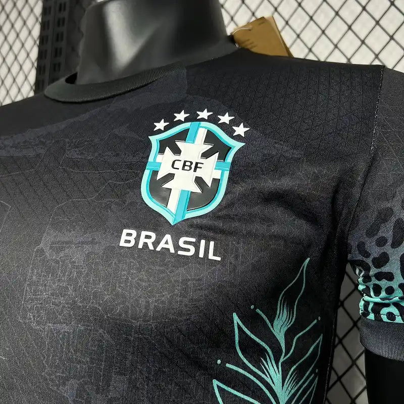 Maillot Brésil 2024/2025 Edition Spéciale Vert- Manche Courtes