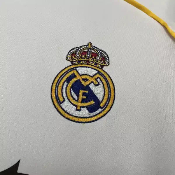 Maillots Domicile Real Madrid Full Sponsor Liga 24/25 Blanc-Homme