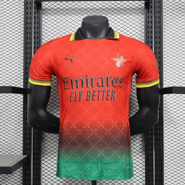 Maillot AC Milan – édition spécial rouge et vert 2024/2025